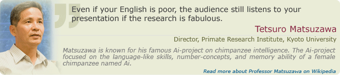 Tetsuro Matsuzawa - Enago English Editing Service