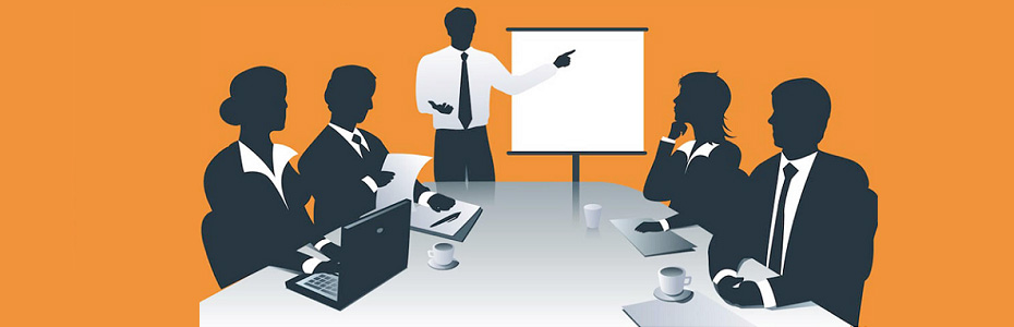 Visual aids in presentation