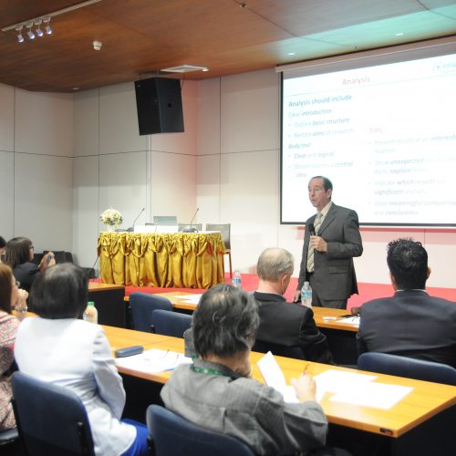 Author Workshop at Siriraj Hospital