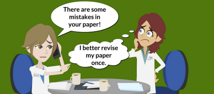 Revision of manuscript