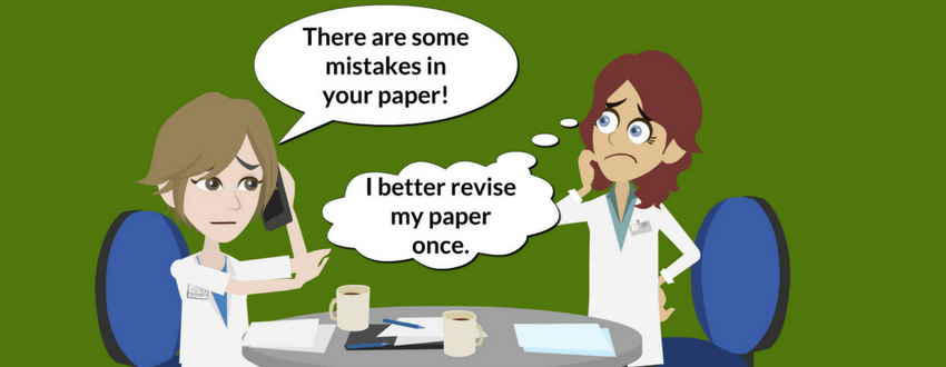 Revision of manuscript