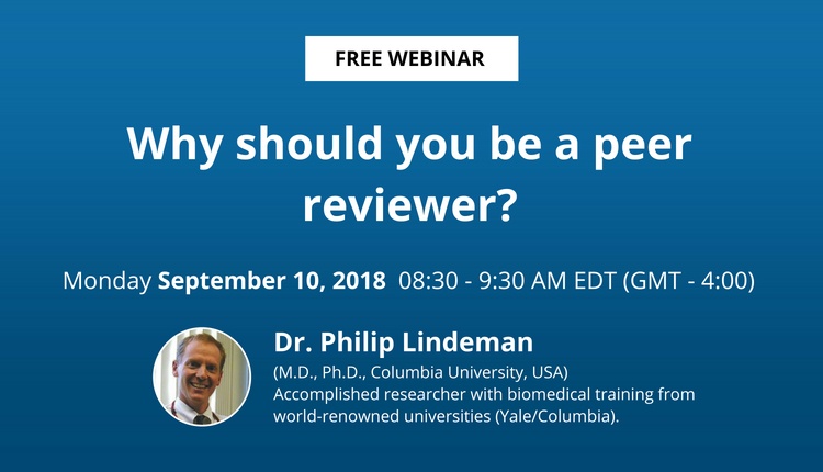 Why Should You Be a Peer Reviewer?