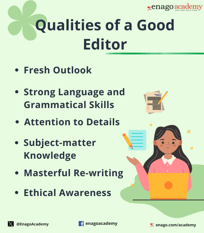 Qualities to be a Good Editor