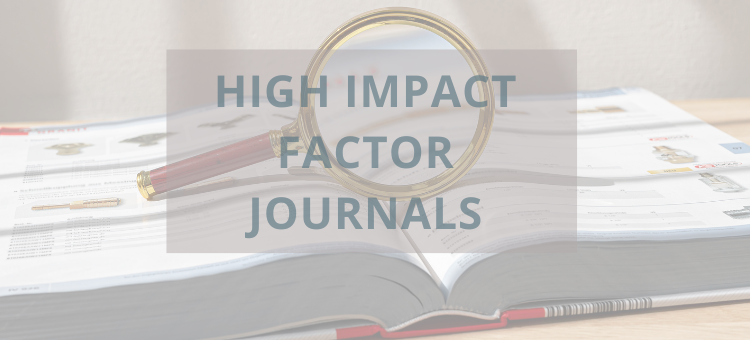 High Impact Factor Journals 2024