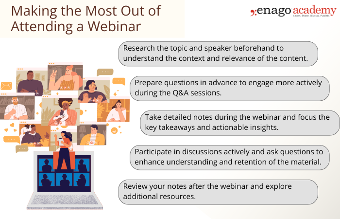 Most out of a webinar