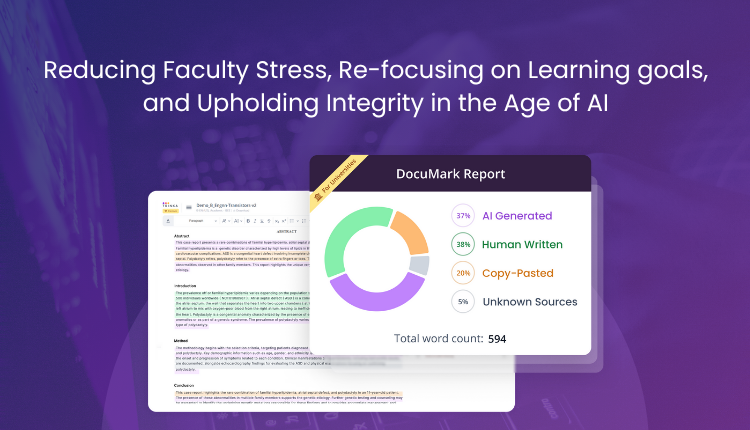 Reducing Faculty stress, and upholding academic integrity in the age of AI
