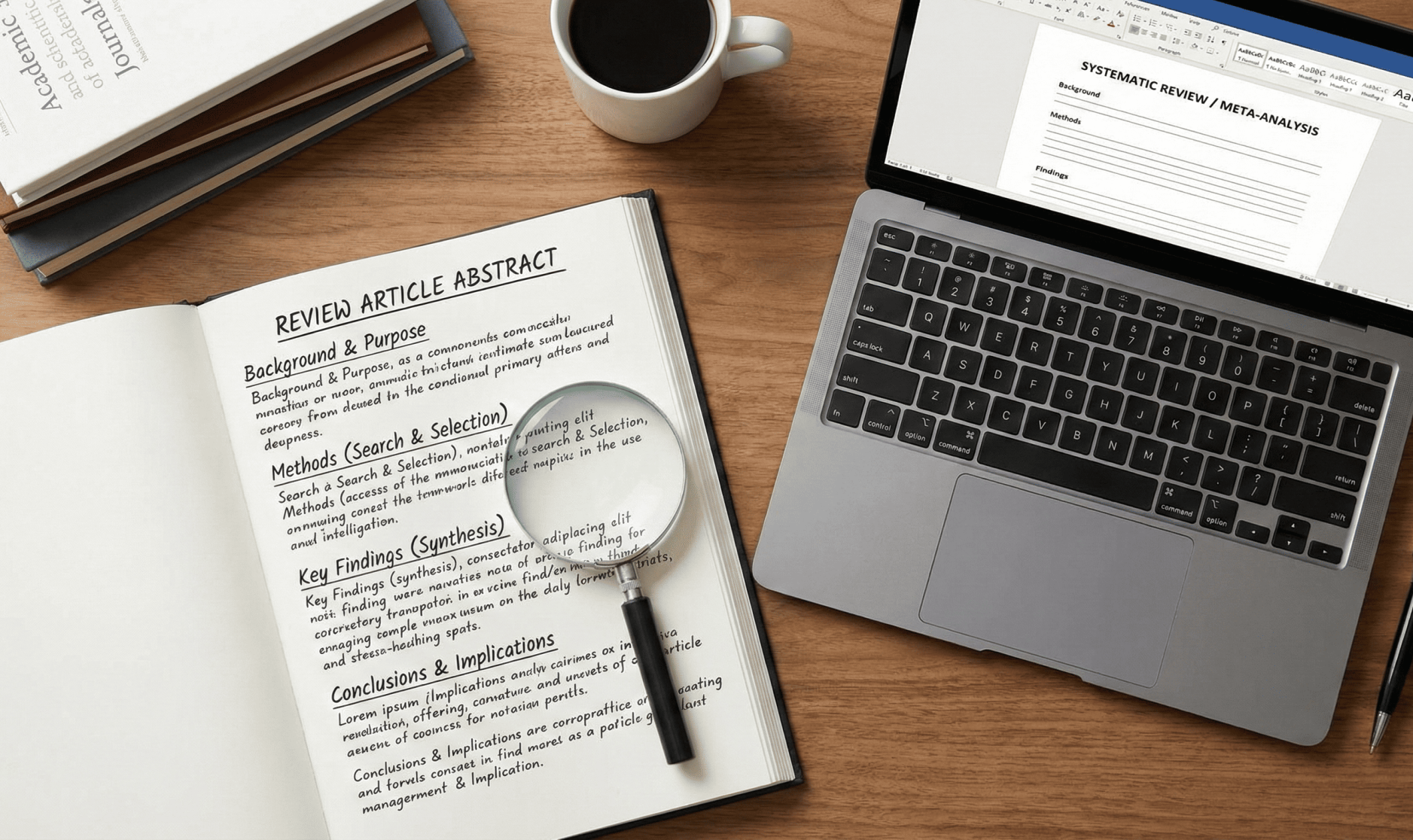 How to Write an Abstract for a Review Article