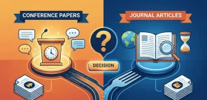 Conference papers vs. journal articles: choosing the right publication format