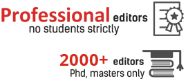 Professional english editors