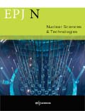 EPJ Nuclear Sciences & Technologies