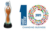 Enago - Bizz 2014 Award For Business Excellence