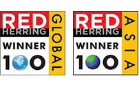 Enago - Red Herring top 100 Asia
                  and Global Awards!