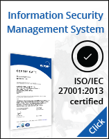 ISO isms certificate