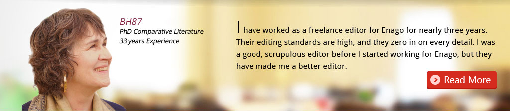 Careers at Enago: Editor testimonial, editing jobs