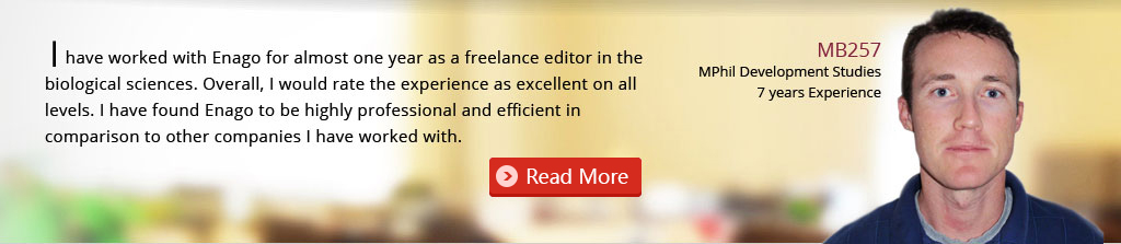 Careers at Enago: Editor testimonial, editing jobs