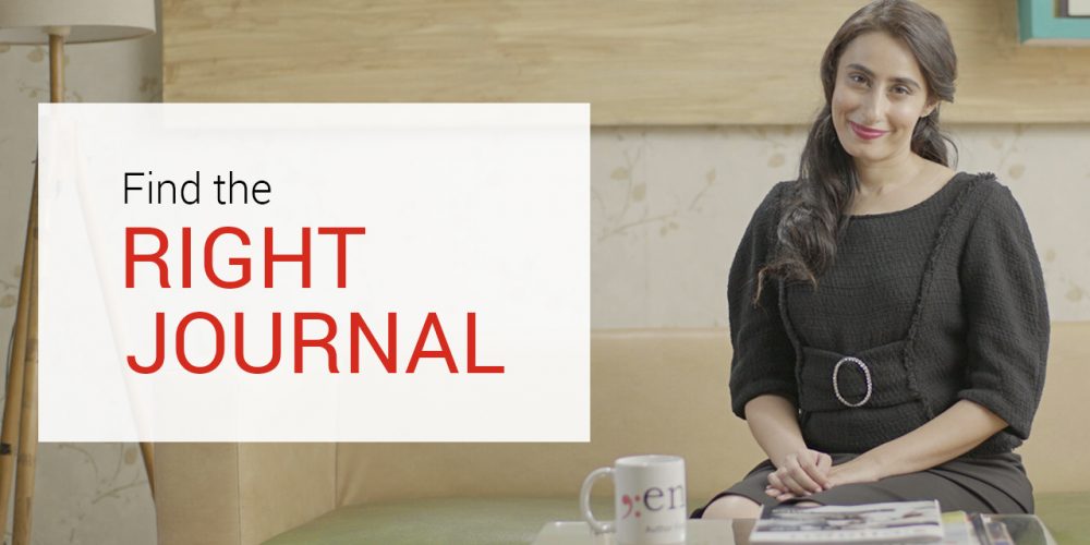 Find the right journal