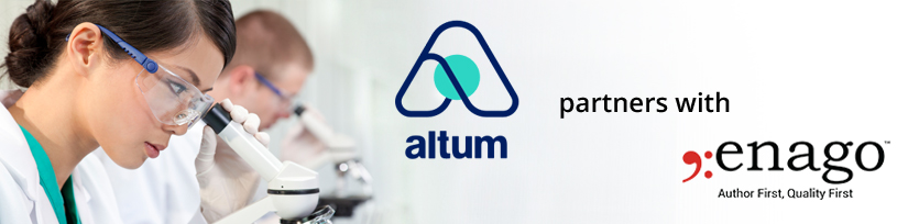 Enago Announces Collaboration with Altum to Support Research Grant Applications