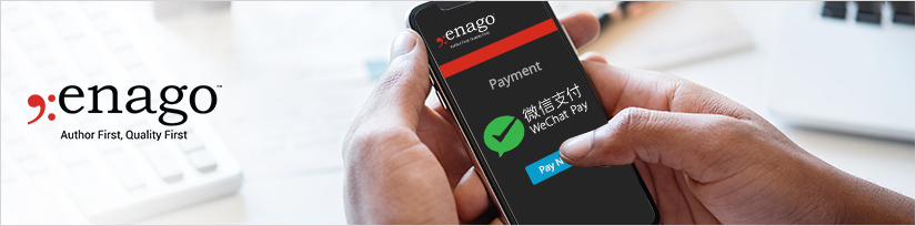 Enago now accepts WeChat Pay
