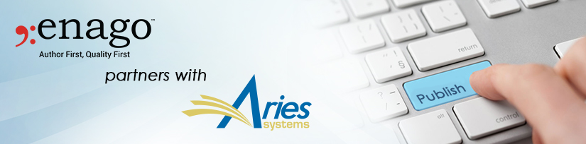 Enago Partners with Aries Systems to Utilize its Ingest Service for Seamless Manuscript Submission