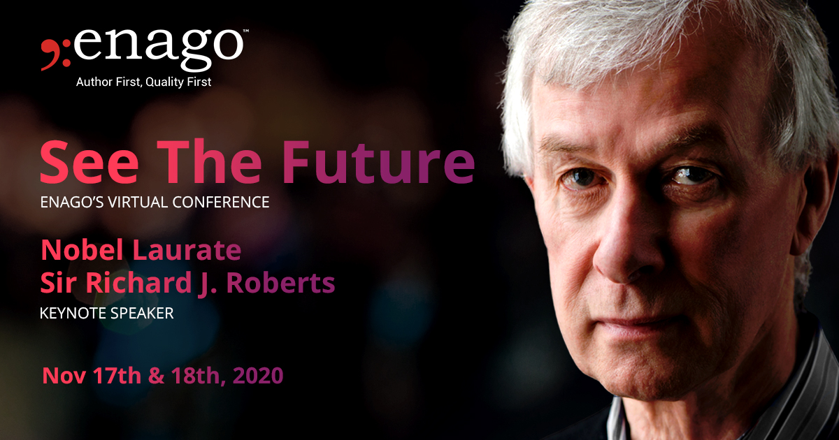 Sir Richard J. Roberts Speaker See The Future Conference 2020 by Enago