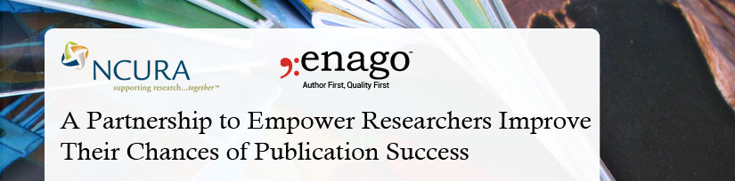National Council of University Research Administrators (NCURA) Partners withEnago to Offer Manuscript Preparation and Author Education Services